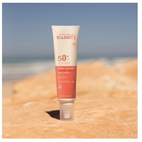 Spray solaire SPF 50+ Bio 100 ml