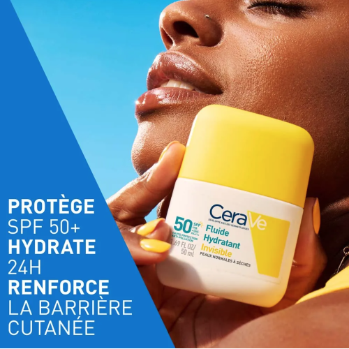 Fluide Hydratant Invisible SPF50 50 ml