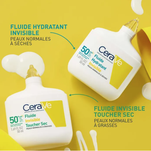 Fluide Hydratant Invisible SPF50 50 ml