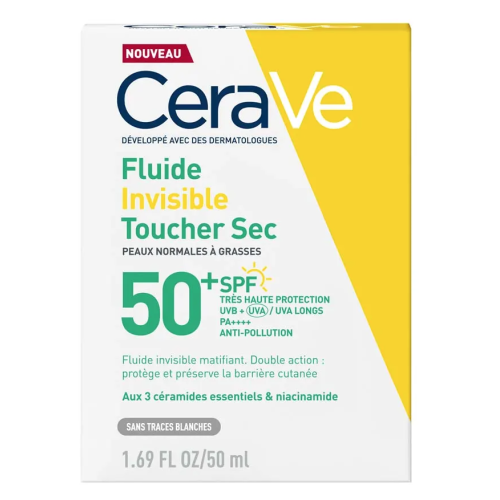 Fluide Invisible Toucher Sec SPF50+ 50 ml
