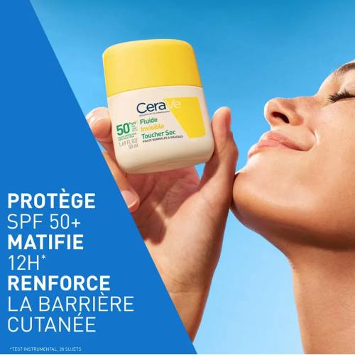 Fluide Invisible Toucher Sec SPF50+ 50 ml