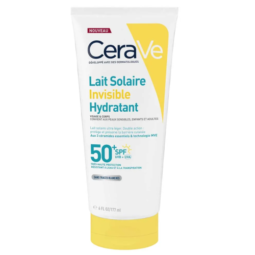Lait Solaire Hydratant Invisible SPF50+ 177 ml