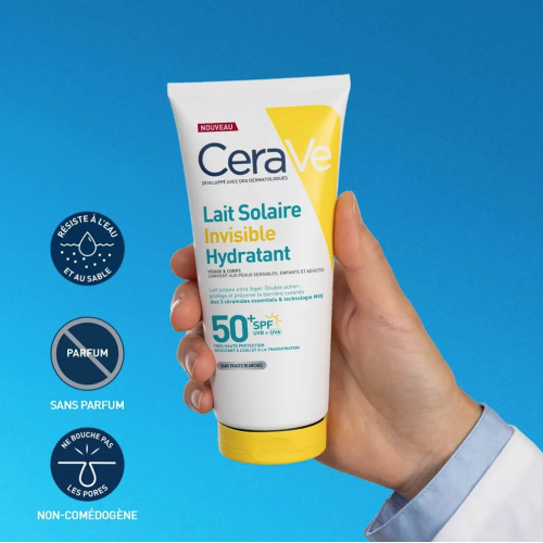 Lait Solaire Hydratant Invisible SPF50+ 75 ml