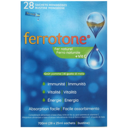 Fer Naturel + Vitamine C 28 Sachets