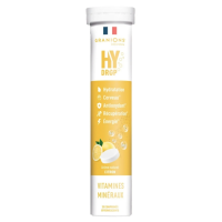 HyDrop Vitamines Minéraux 20 Comprimés Effervescents Citron