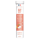 HyDrop Vitamines Minéraux 20 Comprimés Effervescents Pêche