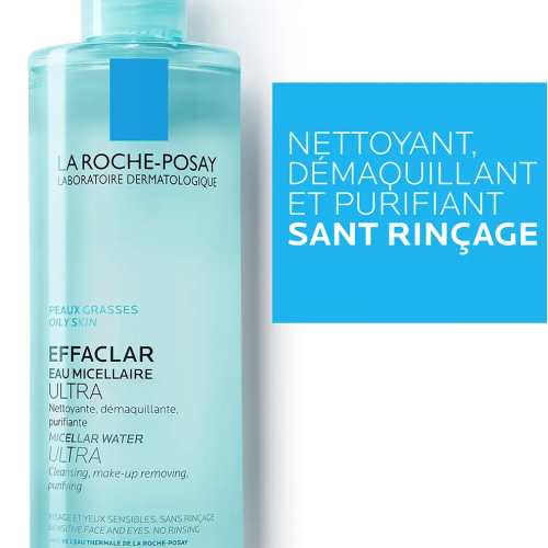 Effaclar Eau Micellaire Ultra Peaux Grasses 2 x 400 ml