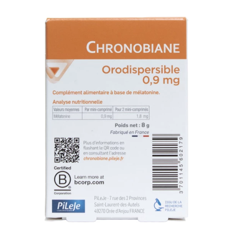 Chronobiane Orodispersible 0,9 mg 60 comprimés orodispersibles