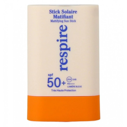 Respire Stick solaire anti-taches SPF 50+ 15g Protection & Matifiant