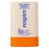 Respire Stick solaire anti-taches SPF 50+ 15g Protection & Matifiant