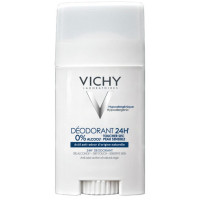 VICHY Déodorant Stick 24H Sans Aluminium 40mL - Efficace et Doux,