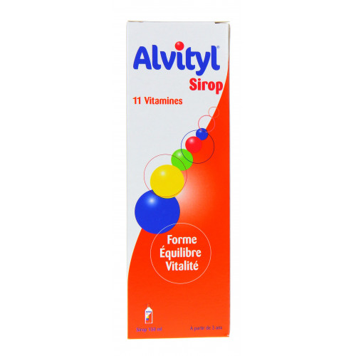 Alvityl Sirop 11 Vitamines 150mL Prune - Vitalité et Forme