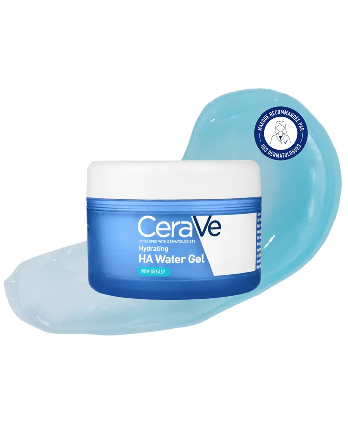 CeraVe Gel Aqua Hydratant 72H - Hydratation Longue Durée, Visage & Cou