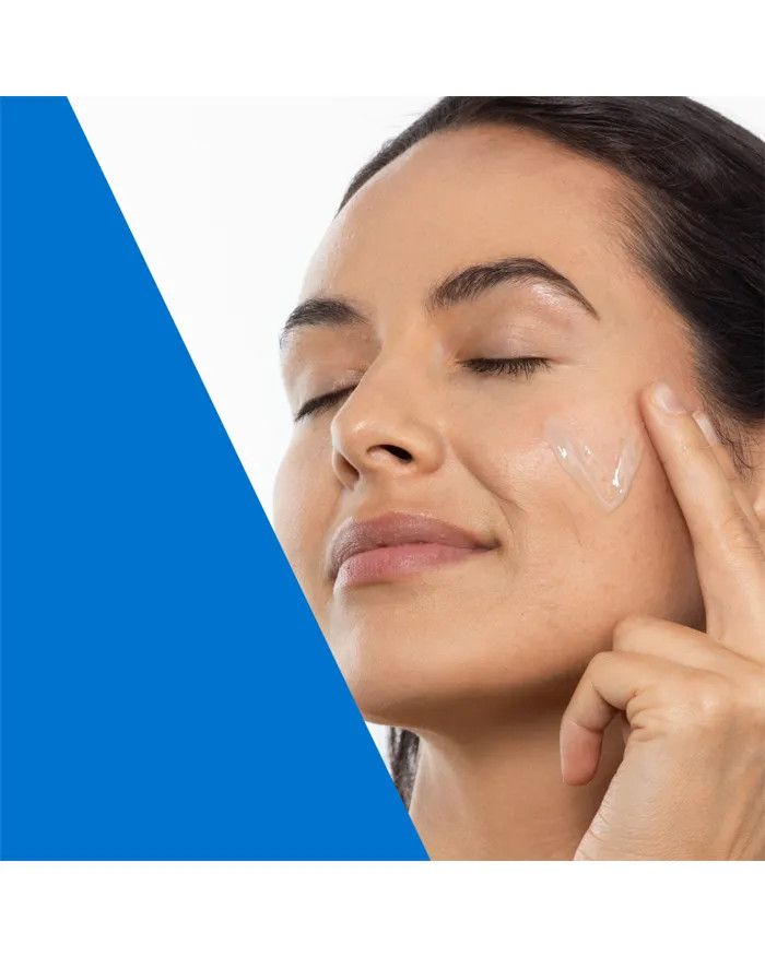 CeraVe Gel Aqua Hydratant 72H - Hydratation Longue Durée, Visage & Cou