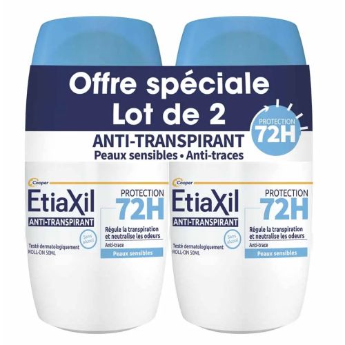 Anti-Transpirant Roll-On Protection 72h 2 x 50 ml