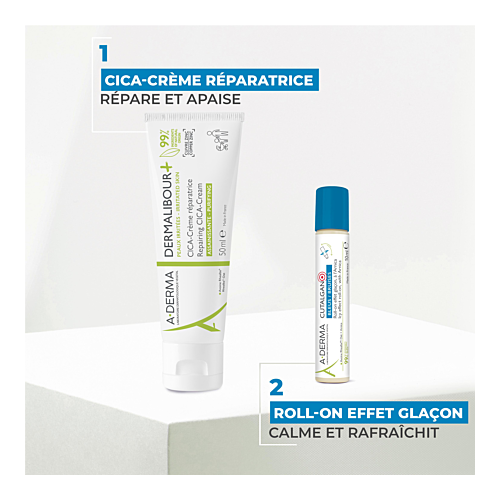 ADERMA Roll-on Bleu : Effet glaçon apaisant pour bleus et irritations
