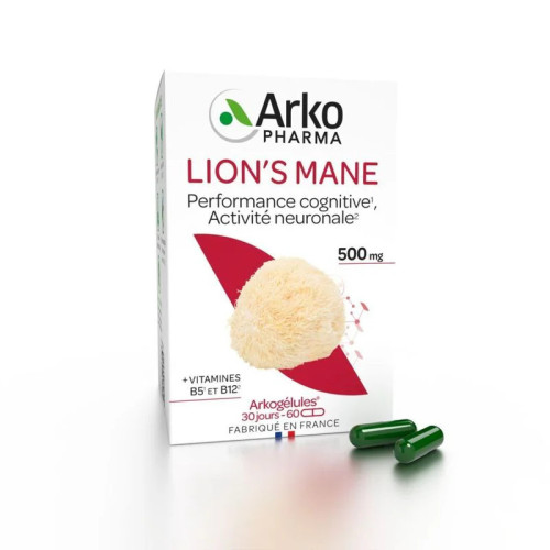 Complément Lion's Mane Arkopharma - Soutien cognitif & mémoire