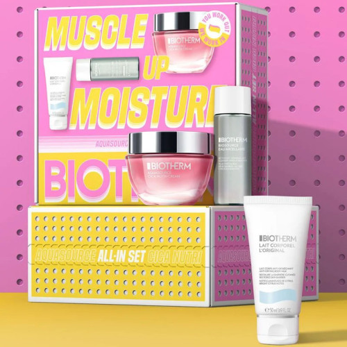 BIOTHERM Coffret CICA NUTRI : Hydratation 48h Peau Sèche & Sensible