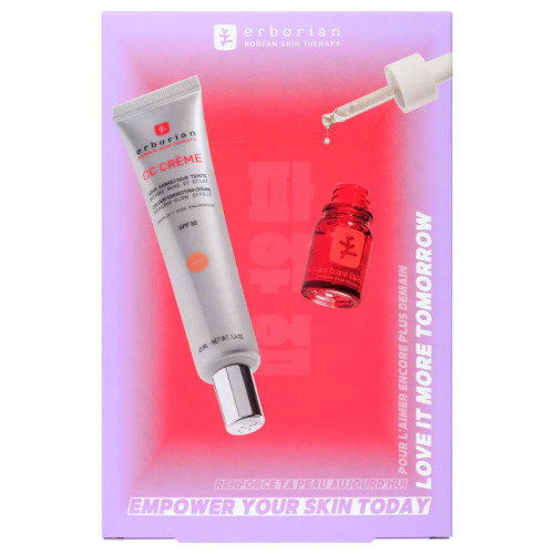 Kit Erborian CC Crème Doré : Teint unifié & éclat naturel