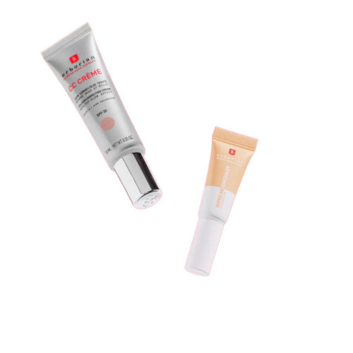 Kit Erborian CC Crème Doré : Soin & Maquillage Unifiant SPF25