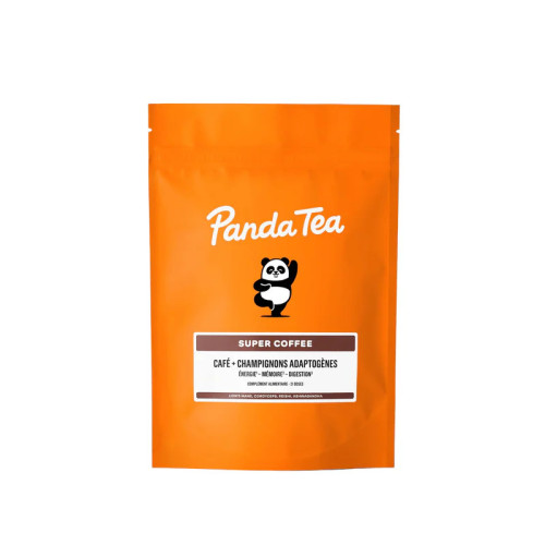 PANDA TEA SuperCafé 21D : Énergie stable & concentration boostée