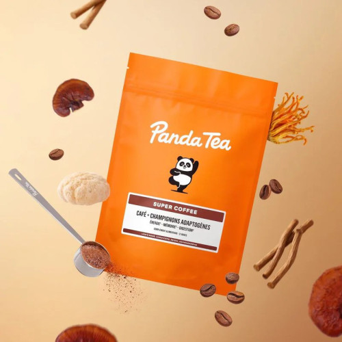PANDA TEA SuperCafé Boisson Énergie & Concentration - 14 St