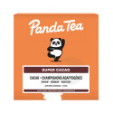 PANDA TEA Super Cacao : Boisson adaptogène sans caféine, 14 sticks