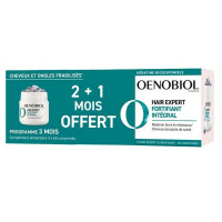Capsules OENOBIOL : Renforce cheveux et ongles en 3 mois - 3P/60