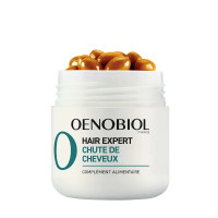 Oenobiol Hair Expert : Capsules anti-chute cheveux 3P/60