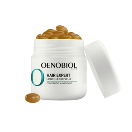 Oenobiol Hair Expert : Capsules anti-chute cheveux 3P/60