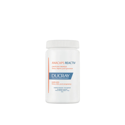 Ducray Anacaps Réactiv Gélules - Cure Cheveux & Ongles 90+