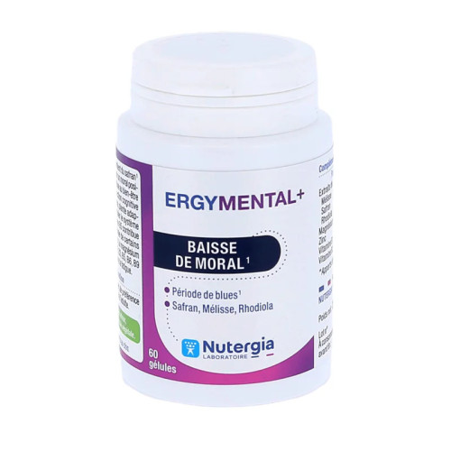 ERGYMENTAL+ Gél B/60 : Équilibre mental & réduction fatigue - Nutergia