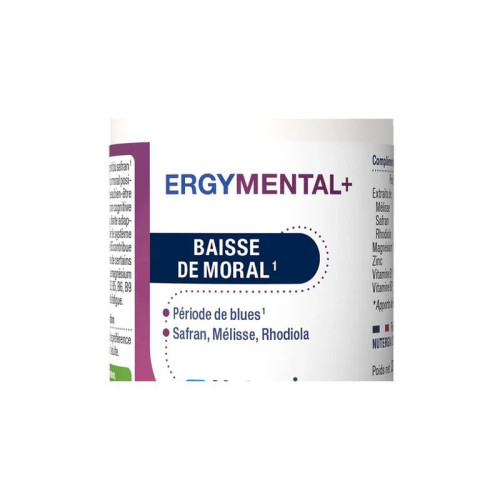 ERGYMENTAL+ Gél B/60 : Équilibre mental & réduction fatigue - Nutergia