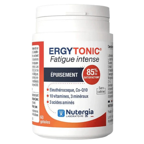 Nutergia Ergytonic : 60 gélules contre fatigue intense