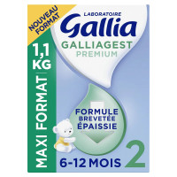 GALLIA Lait Suivi 2 Poudre - Nutrition optimale 6-12 mois