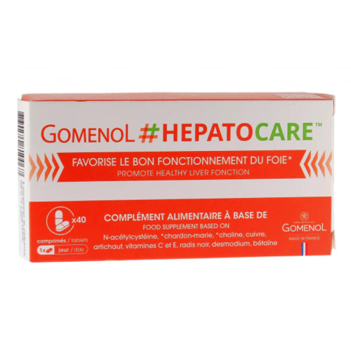 Gomenol Hepatocare : Soutien hépatique complet - 40 comprimés