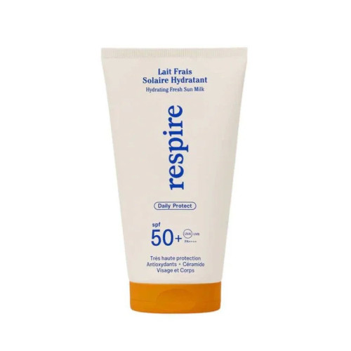 RESPIRE SPF50+ Lait Solaire Hydratant - Protection Visage & Corps