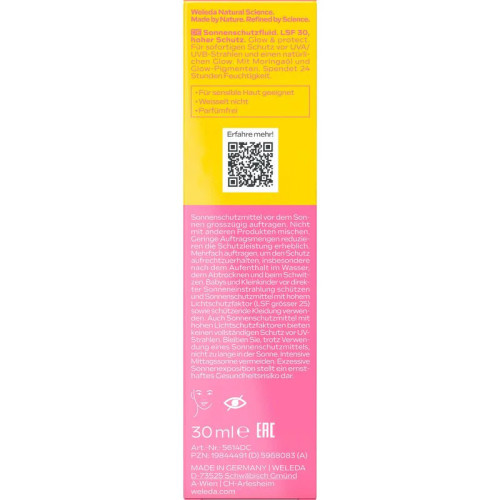 Weleda Fluide Solaire SPF30 - Éclat Naturel & Protection UVA/UVB