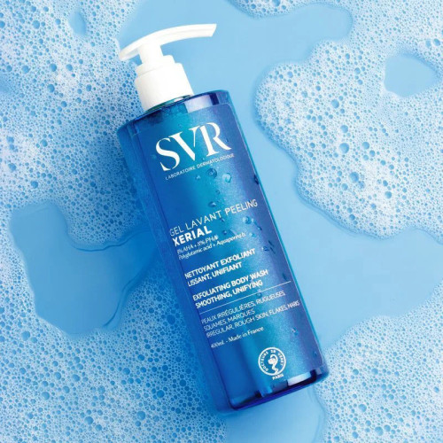 SVR XERIAL Gel Peeling Lavant - Exfoliant Doux pour Peaux Sèches 400ml