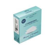 Compresses stériles Santecare 10x10cm - 20 unités en sachets