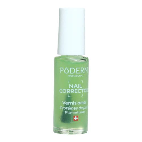 Vernis soin PODERM® : Goût amer + protéines de pois pour ongles forts