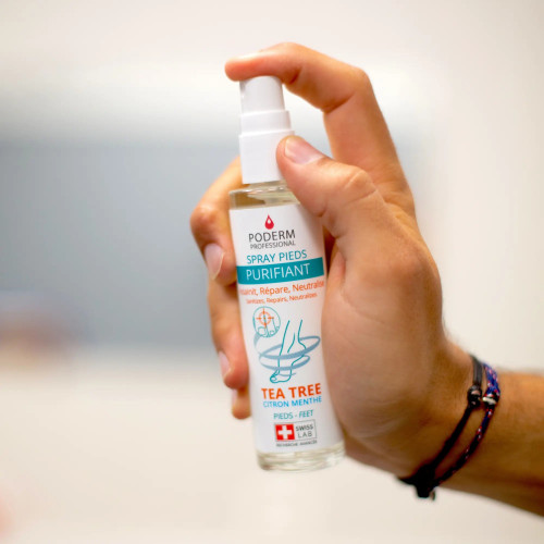 Spray PODERM Mycose Pieds : Élimine 99,9% des champignons en 1h
