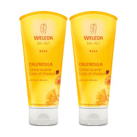 WELEDA BÉBÉ Crème Lavante au Calendula Lot de 2-4493