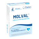 MOLVAL Oméga 3+Pept Bioact : Cœur & Santé Cardiaque | 60 Caps