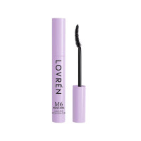 Mascara Lovrén M6 : Cils ultra-longs & recourbés, effet naturel