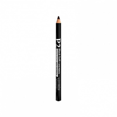 LOVREN Crayon Yeux Noir - Tenue Longue Durée & Couverture Intense