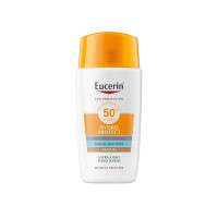 Eucerin SPF50+ : Fluide teinté léger pour peau sensible