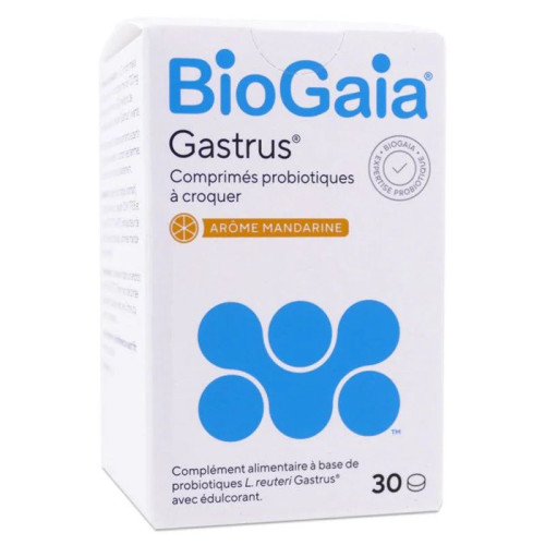 BioGaia Gastrus : Probiotique mandarine contre ballonnements