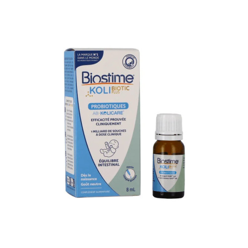 BIOSTIME Alg Biotic Plus S : Probiotique bébé dès la naissance - 8 ml