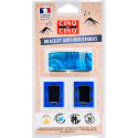 Bracelet Anti-Moustiques Bleu : 15 Jours de Protection